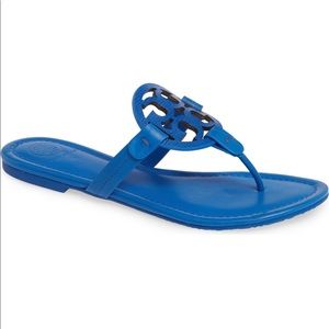 Tory Burch Miller Flip Flop-Bright Tropical Blue-9